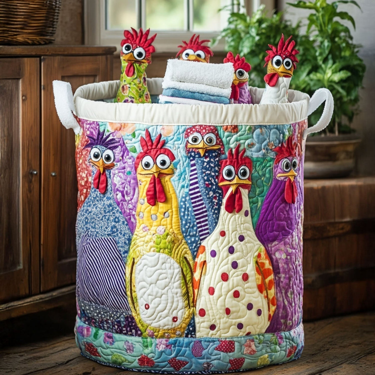 Cesta de Ropa Cluck Couture