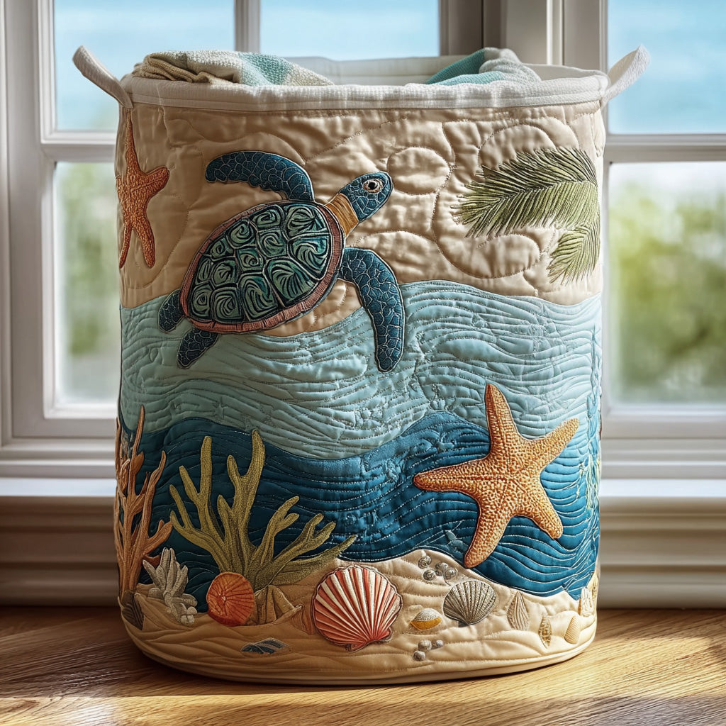 Cesta de Ropa Coastal Harmony