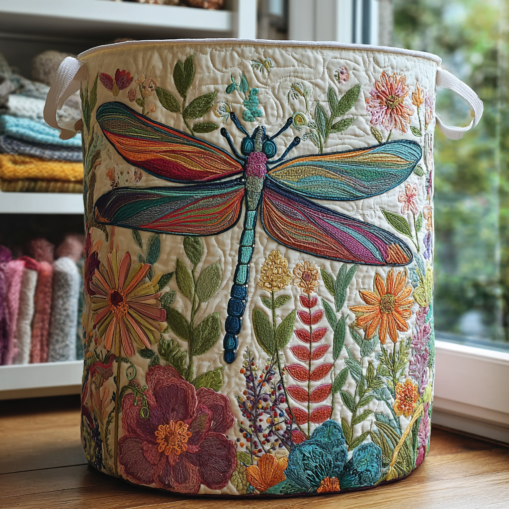 Cesta de Ropa Dragonfly Garden