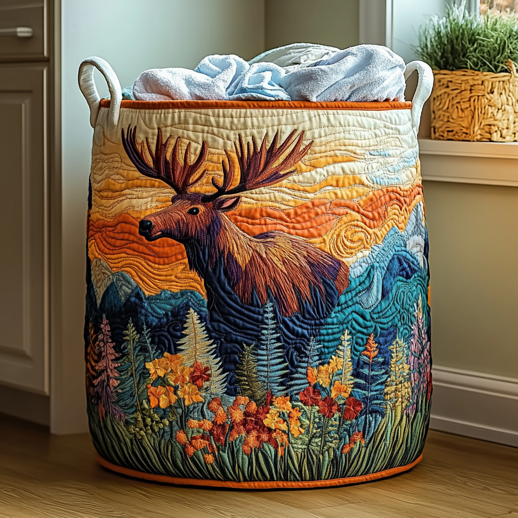 Cesta de Ropa del Bosque