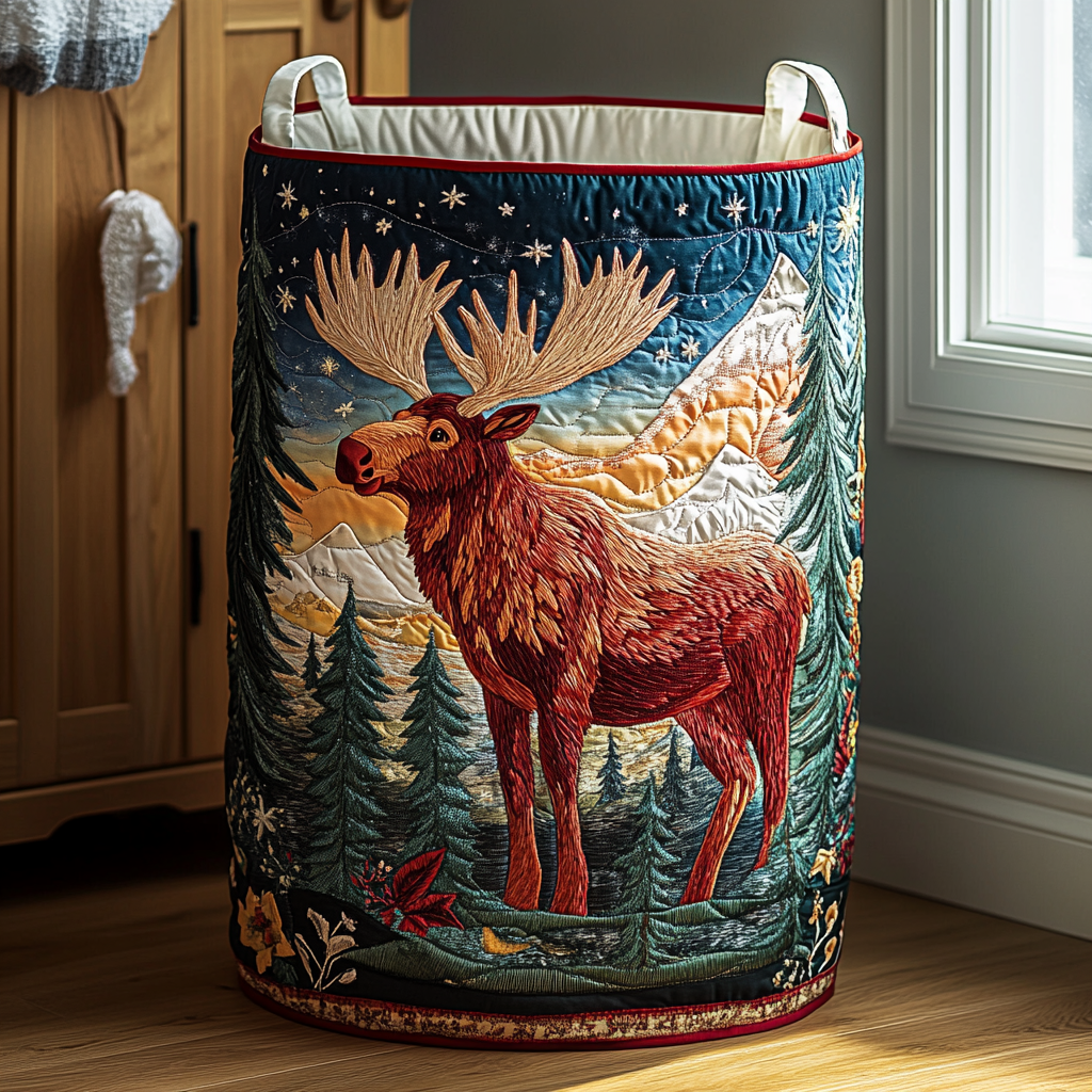 Cesta de Ropa del Bosque
